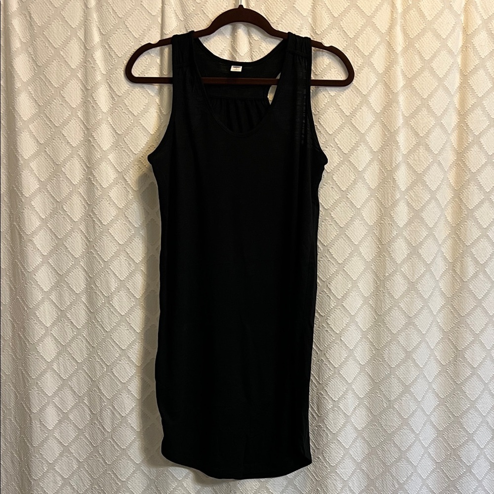 Old Navy Jersey Black Dress, Size Small, EUC